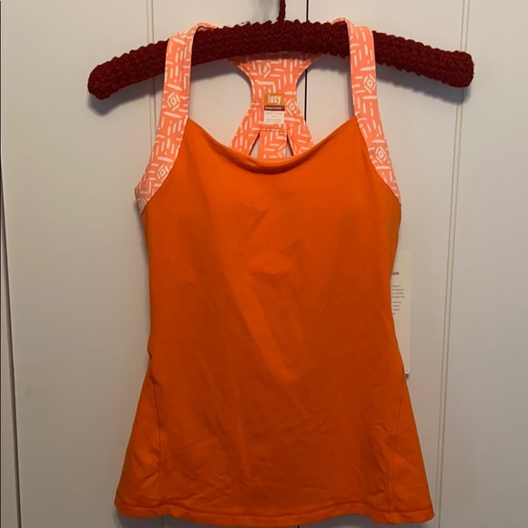 NWT Lucy Crossback Tank - Picture 2 of 6